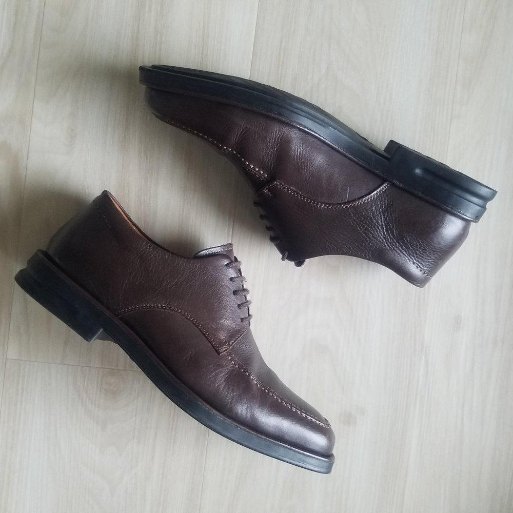 Sandro Comfort Walk Men Shoes, 9.5, Brown Leather